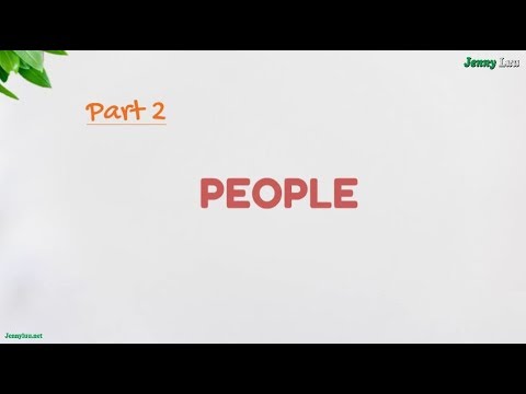 IELTS Speaking Part2 – Aswer’s structures:  PEOPLE